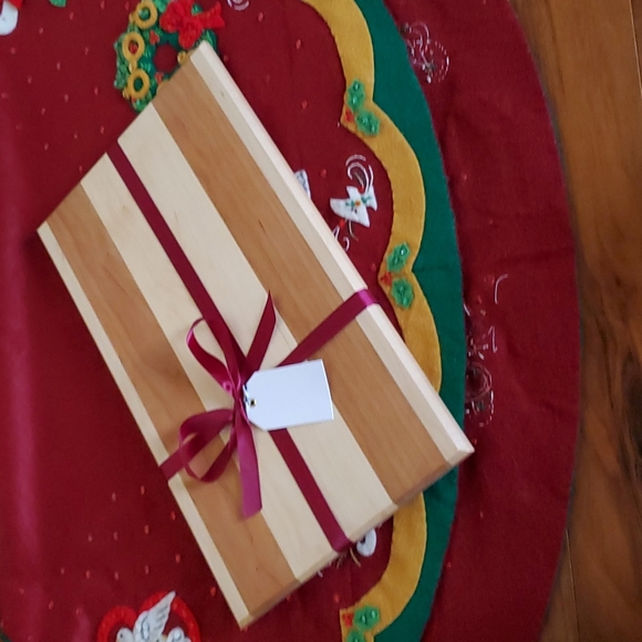 Hand Crafted Other - NWT Handcrafted Charcuterie Cutting Board, Cherry & Maple, High End, Quality